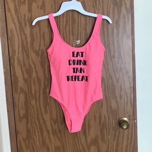 One Piece bathing suit